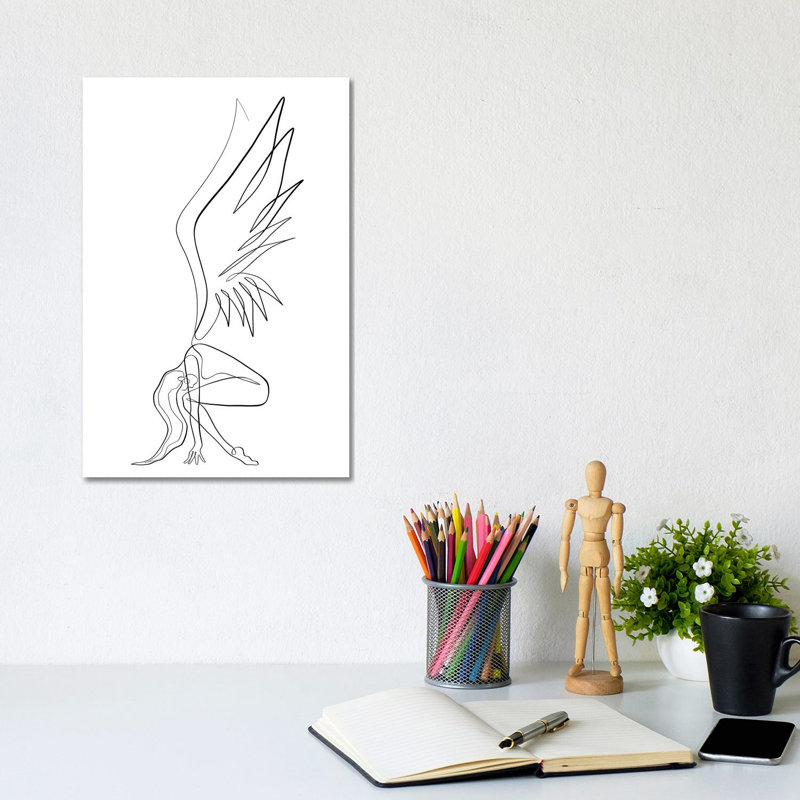 Ethereal by Dane Khy - Print on Canvas, Wrapped Canvas, 20.32 cm H x 30.48 cm W