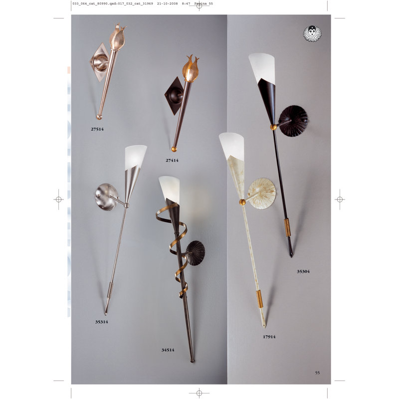 Kissinger 1-Light Dimmable Brushed Nickel Wallchiere