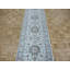 Tapis de couloir de conception unique 2 pi 7 po x 19 pi 9 po noué à la main Ivoire Tapis décoratif