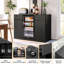 Buffet 53,2 "avec buffet cannelé et mini-coin-repas (réfrigérateur non inclus)-131262610