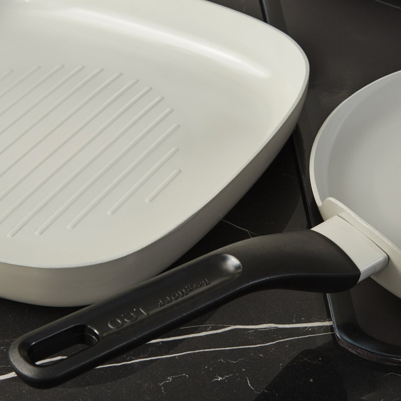 BergHOFF Leo Glints 3pc Ceramic Nonstick Cookware Set, Spirit