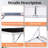 Rectangular Yes Outdoor Camping Table , 47.24 " W 23.62 " D-2092971103