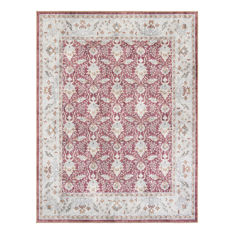 Masina Performance Chenille Floral Indoor Rug