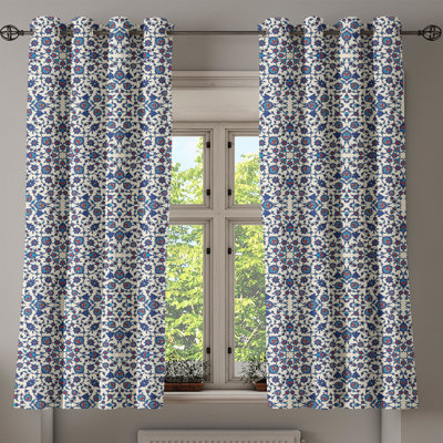 Sateen Blackout Curtains / Drapes Pair