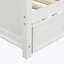 Lit de jour en bois avec lit gigogne simple