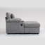 Fauteuil ergonomique surdimensionné avec repose-pieds-1447455899