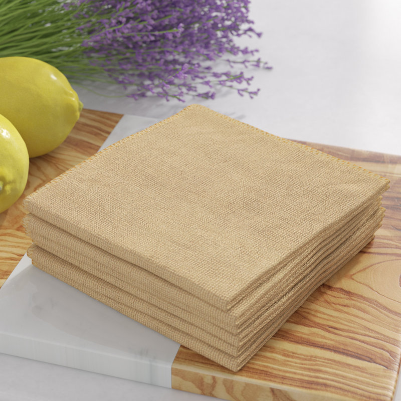 Torchon en microfibre Billie-Ann, Taupe