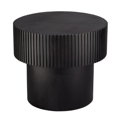 Notch Solid Wood End Table