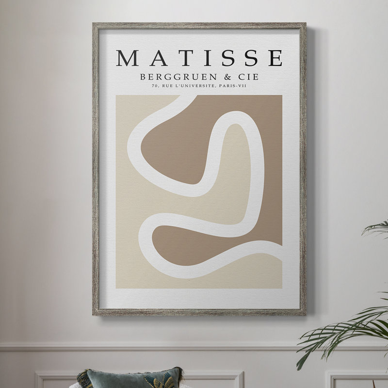 Matisse CCCXLVI Framed Print Framed Print - Solid Wood, 11" H x 9" W