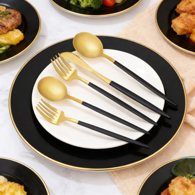 60-Piece Stainless Steel Flatware Set For 12, Complete Silverware Service With Spoons, Forks, And Knives For Home, Restaurant, Or Daily Dining