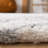 Triplett Fringe Shag Cream/Grey Area Rug-1078178999