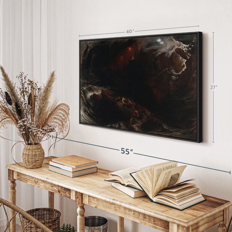 " The Deluge 1834 Wall Art ", 27" H x 40" W