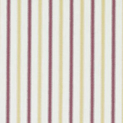 Palmdale Stripes Fabric, Gold/Red
