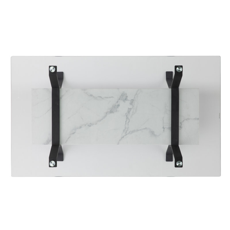 Ferrick Glass Top Coffee Table