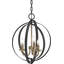  Lustre candélabre à 3 lumières Virene-1625133836