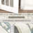 6x9 Area Temika, Boho Machine Washable Area Temika for High Traffic Areas in Living Room, Bedroom, Dining Room, Kitchen, Blue
