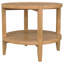 Table d'appoint ronde en bois massif