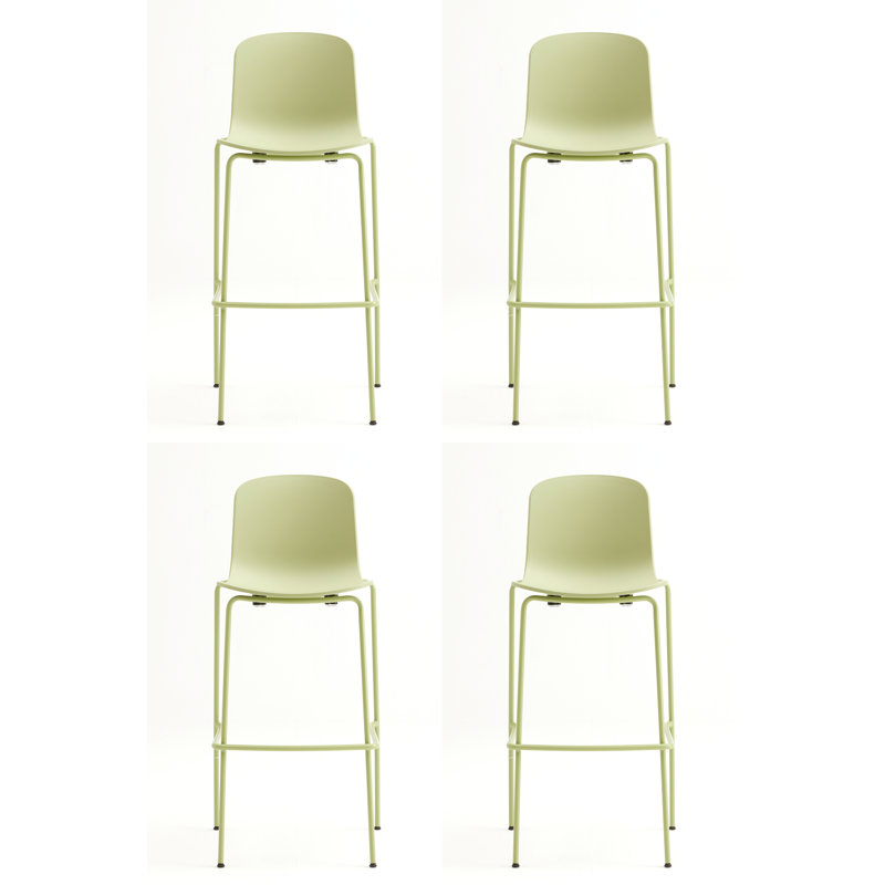 Holi Counter & Bar Stool, Bar Stool (30" Seat Height), Olive Green
