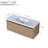 48" Wall-Mounted Single Bathroom Vanity with Resin Vanity Top, Soft Close Doors and Drawer-106764739