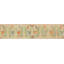 Cotto Nature 14" x 3" Porcelain Bullnose Tile Trim in Decos