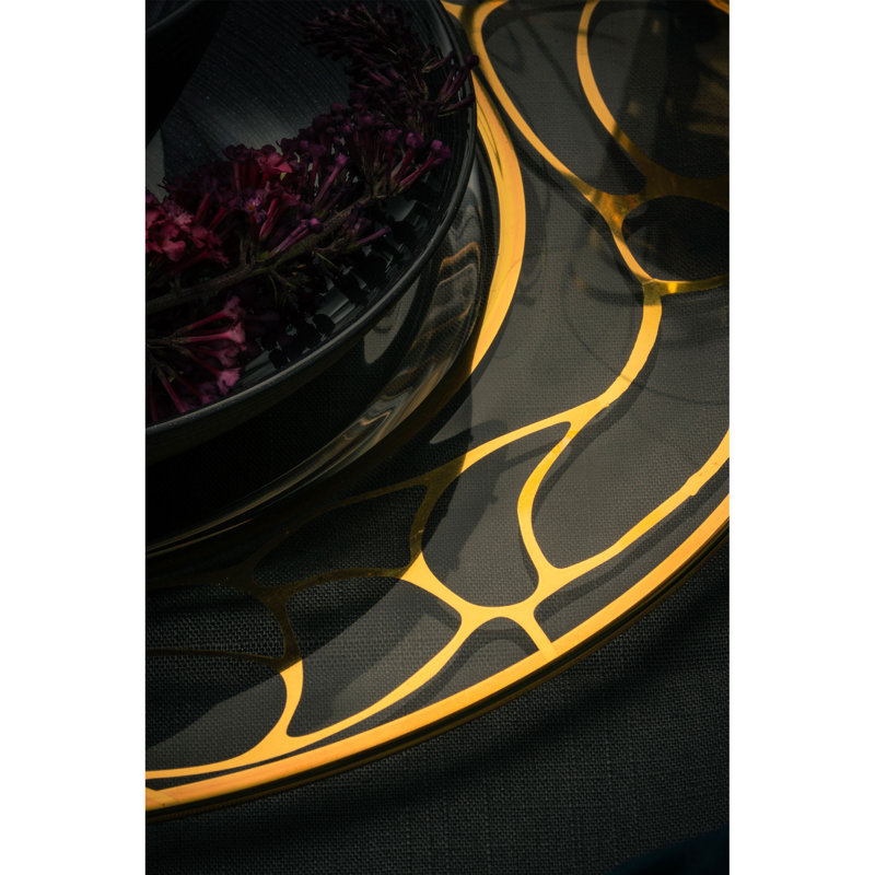 Azfar 32cm Crystal Saucer