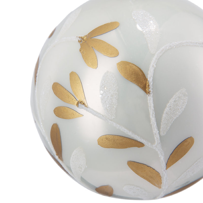 Ornement boule en verre