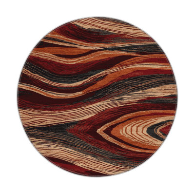Tapis d'intérieur et d'extérieur brun Nature