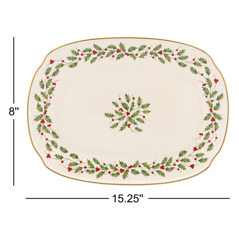 Lenox Holiday Oblong Platter