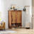 20 Pair Shoe Storage Cabinet with Rattan Doors