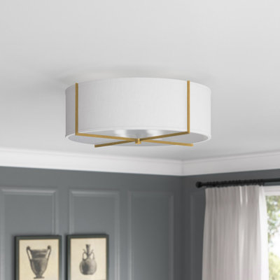 Axis 4 - Light 25.5" Semi Flush Mount