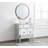Acantha 32" H x 32" W 2-Door Mirrored Accent Cabinet-241943197