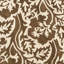 Tapis floral en laine / viscose touffeté à la main Steve en brun clair / brun-667166071
