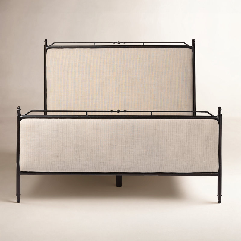 Leyla Bed, King, Laine Natural