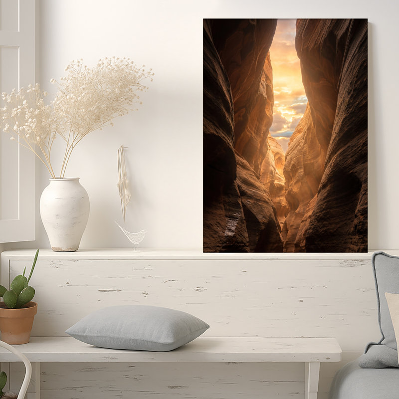 Art mural sur toile avec rainures, 24"H x 18"W