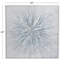 Toile, art mural encadré blanc Starburst