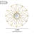 Glam Plants & Flowers Wall Decor on Metal-1427987312
