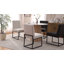 Ensemble de chaises d'appoint en chenille 19,9 po H (ensemble de 6)-689483829-680317801