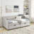 UpholsteredTwin Size Daybed with Drawers-1214507145-1214507150