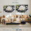 "Orchidée blanche" sur toile-1028618563