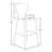 Edenfield Acrylic Barstool with Steel Frame in Chrome Finish (Set of 2)-2039556970