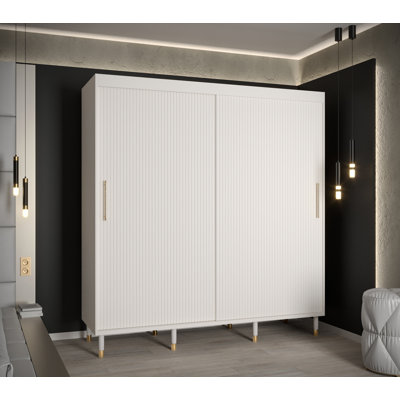 Altaf 2 Door Manufactured Wood Wardrobe