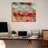 Artsy Quote "The best place to live is within the soul." By Shiva Negi Gallery Wrapped Canvas-1673670171