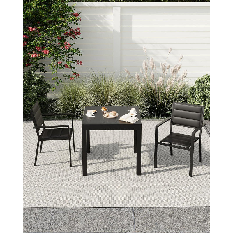 40cm H Armchair, Black