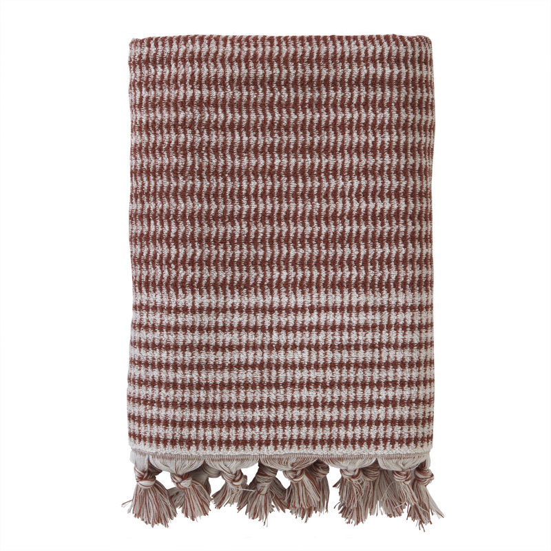 Yehuda Cotton Plush Bath Towel, Spice