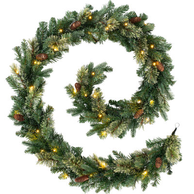 180cm Lighted Garland with Lights