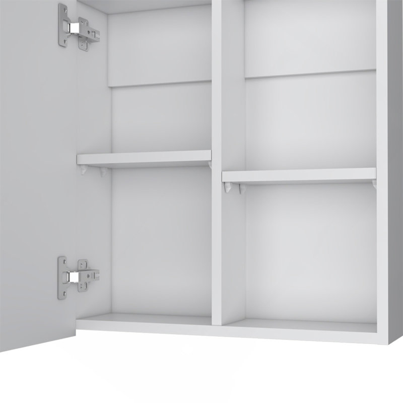Pharmacie Clayton, salle de bain, blanc, Blanc