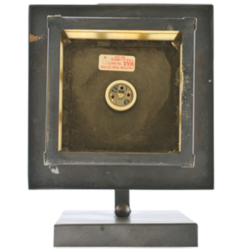 1 - Light Outdoor Wall Lantern, 10.75" H x 9" W x 11.5" D