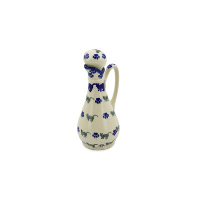Bouteille de poterie polie 5 oz