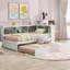 Lit de jour avec couchette, ports USB et armoires de rangement-1775827508