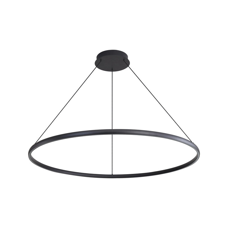 Lustre à DEL 59 po Nyal, Sable, noir
